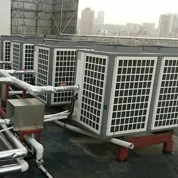 昭通宏源酒店貴標(biāo)空氣能熱泵集中供